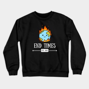 End Times est. 2012 (dark) Crewneck Sweatshirt